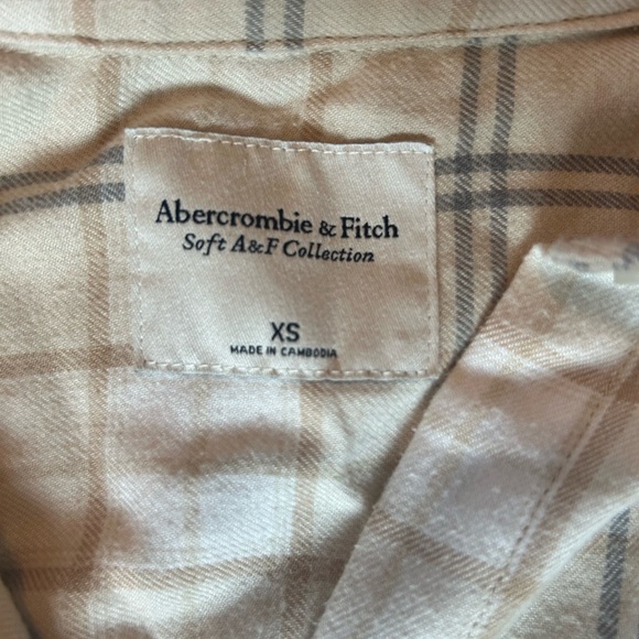 Abercrombie & Fitch Soft A&F Collection Flannel - Picture 2 of 2